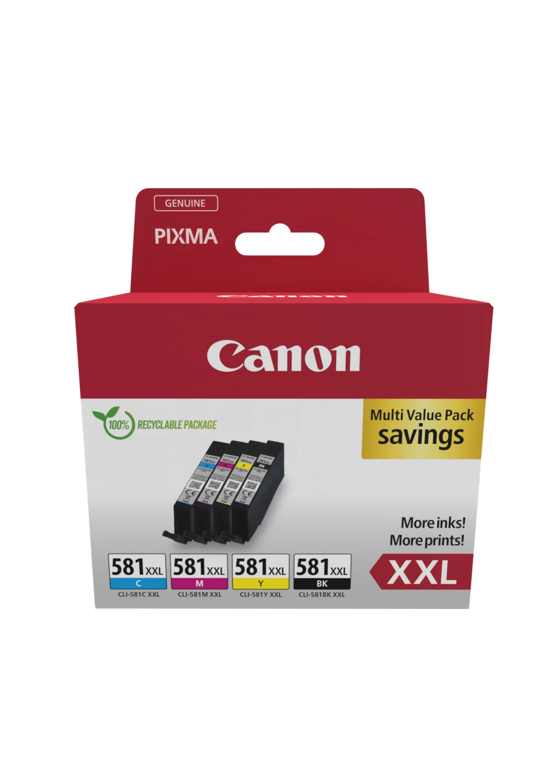 CANON Multipack Tinte XXL BKCMY
