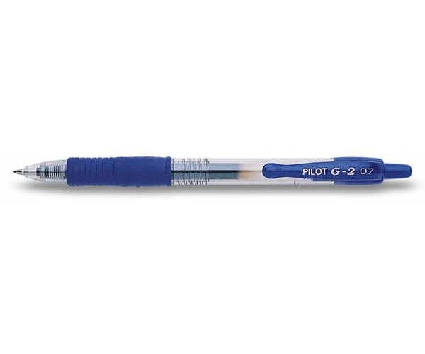 PILOT Gelschreiber G-2 0.4 mm, Schreibfarbe blau