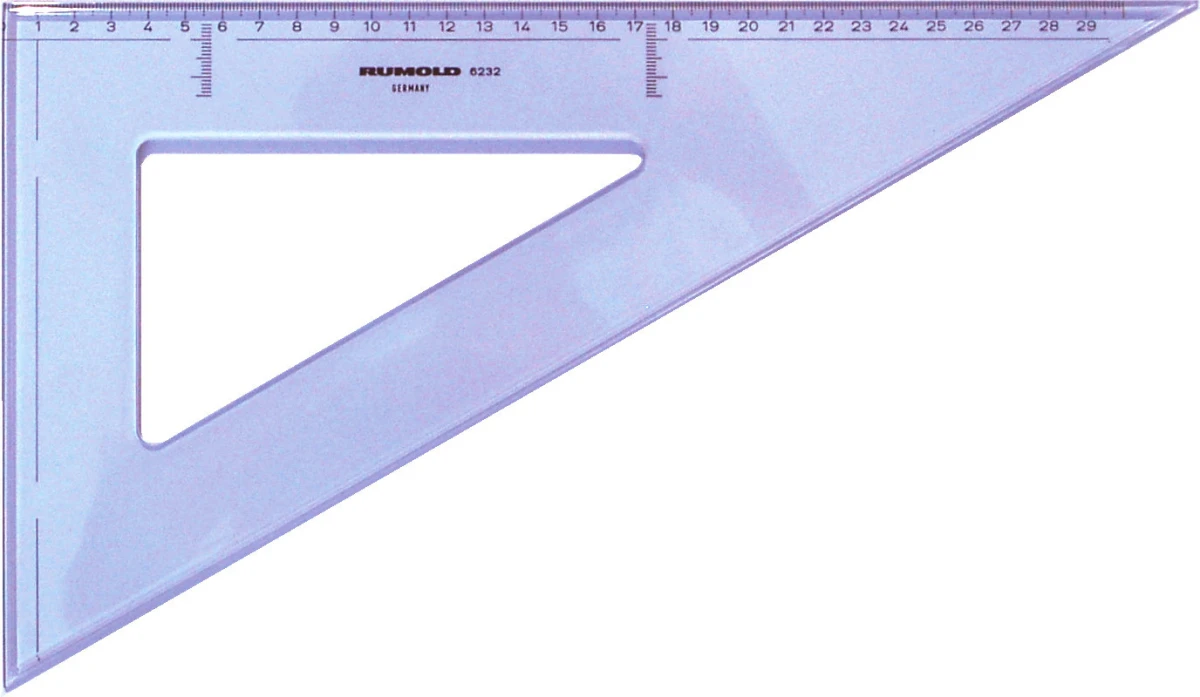 RUMOLD Zeichendreieck 29cm