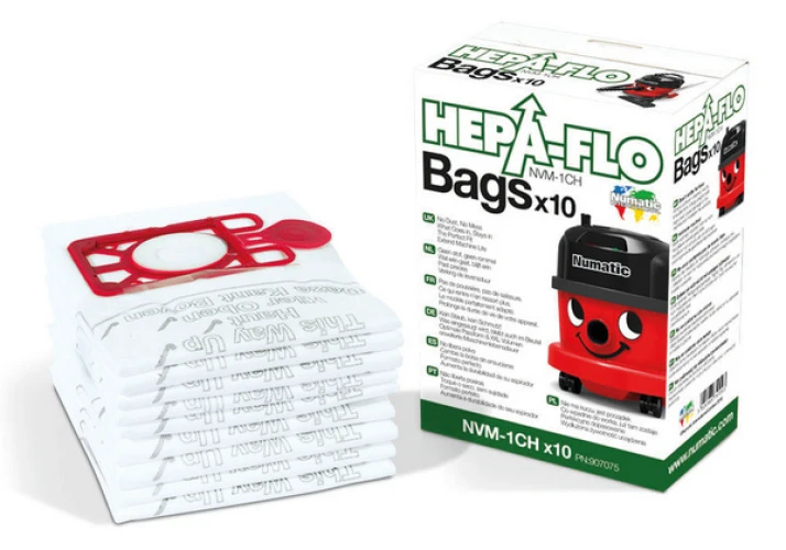 NUMATIC Vliesstaubbeutel HEPA-FLO NVM-1CH 10 Stück