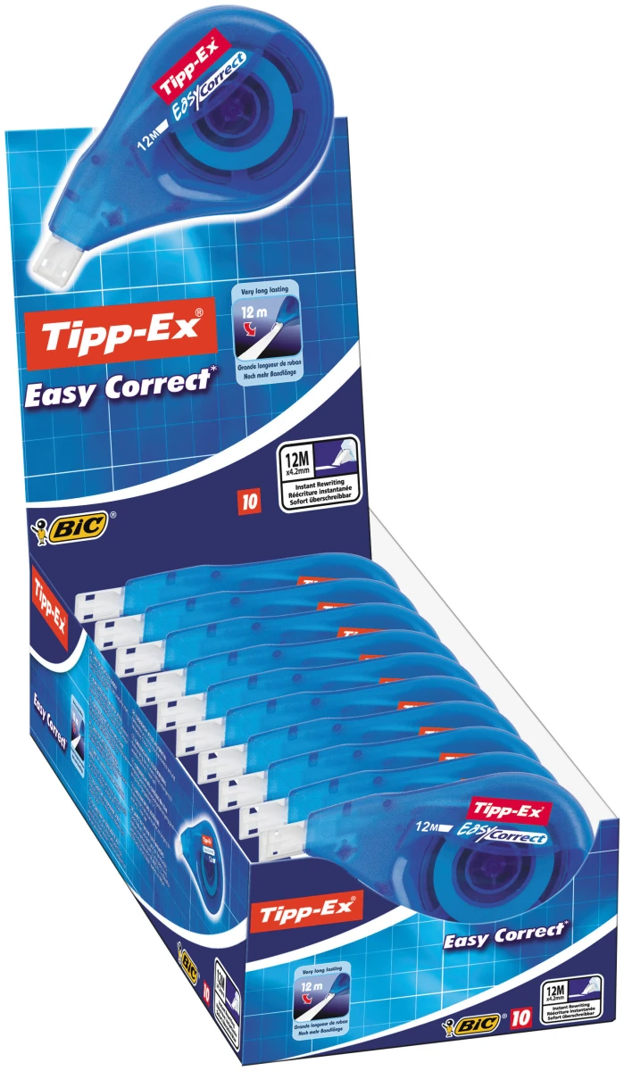 TIPP-EX Easy Correct Rouleau correcteur 4.2 mm x 12 m