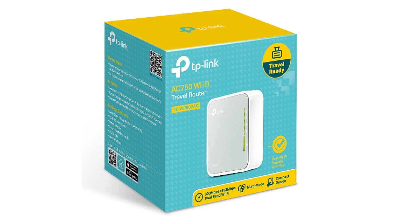 TP-LINK TL-WR902AC Mini Routeur Dual 750MB