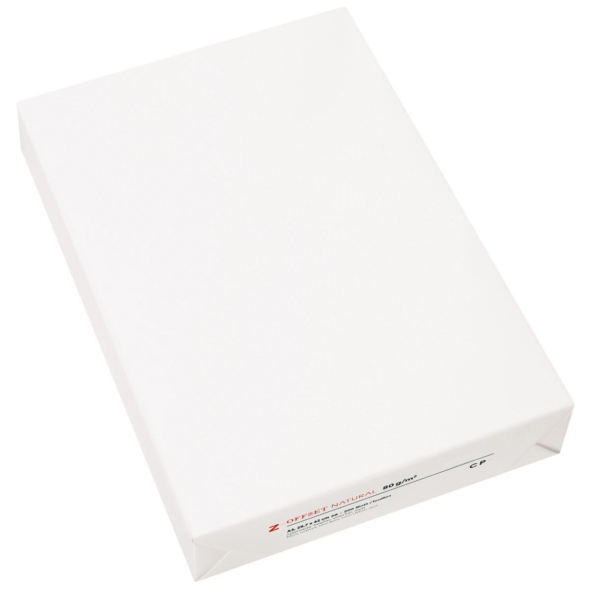 Z-OFFSET Papier copieur Natural A3, 80 g/m², 500 feuilles