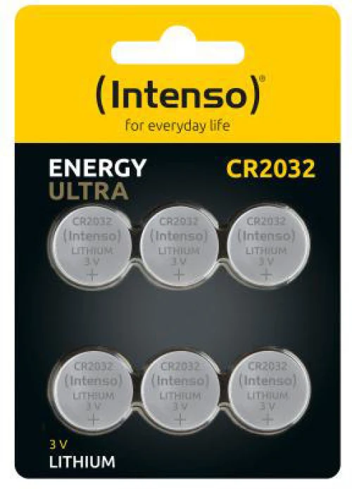 INTENSO Energy Ultra CR2032 Knopfzelle - 6 Stk.