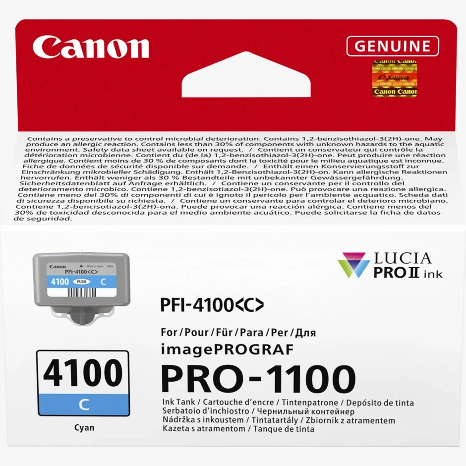 CANON Tintenpatrone cyan PFI-4100C