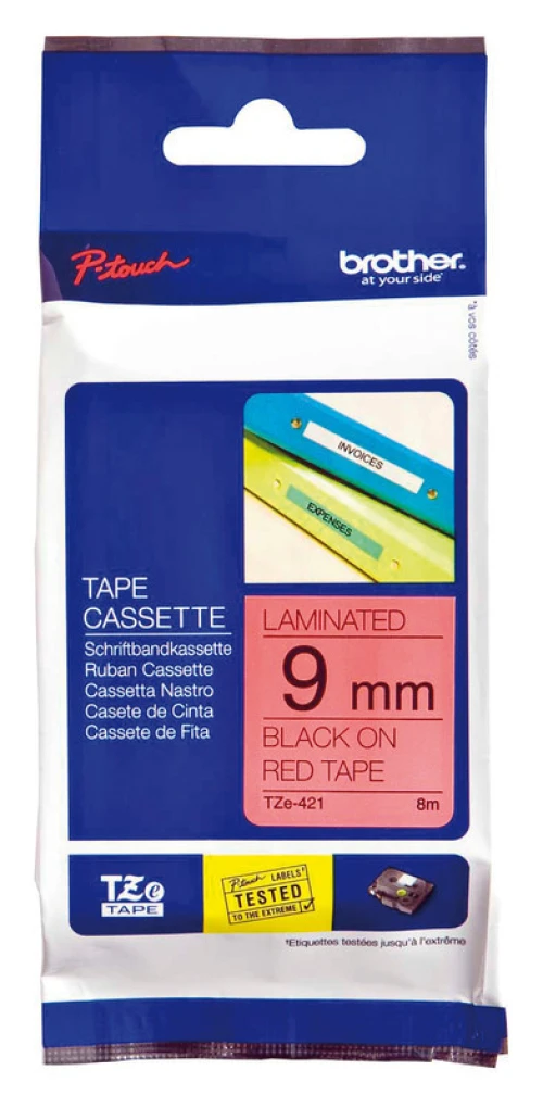 BROTHER P-TOUCH® TZe-421 Schriftband, 9 mm x 8 m