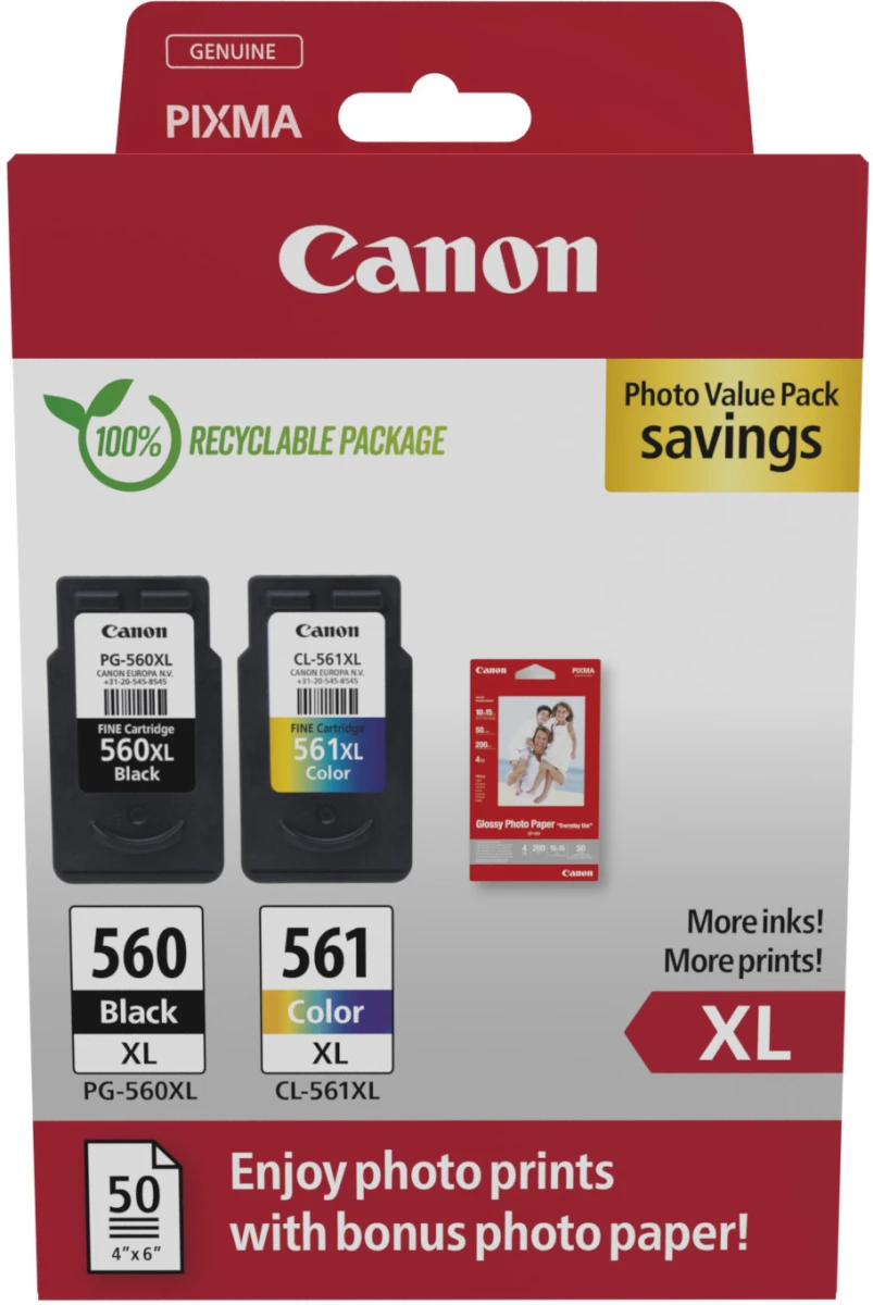 CANON Photo Value Pack XL CMYBK