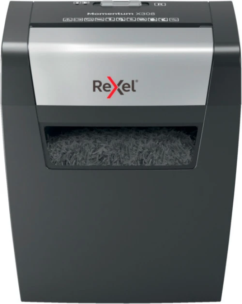 REXEL Destructeur de docum. Momentum X308, P-3, 15lt