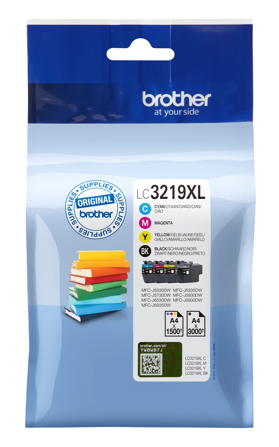 BROTHER LC-3219XL Value Blister 1x BK,C,M,Y LC3219XLVAL