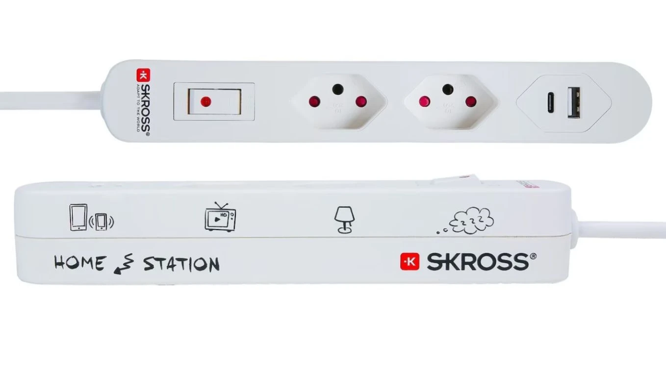 SKROSS Bâti de prises Home Station USB-C