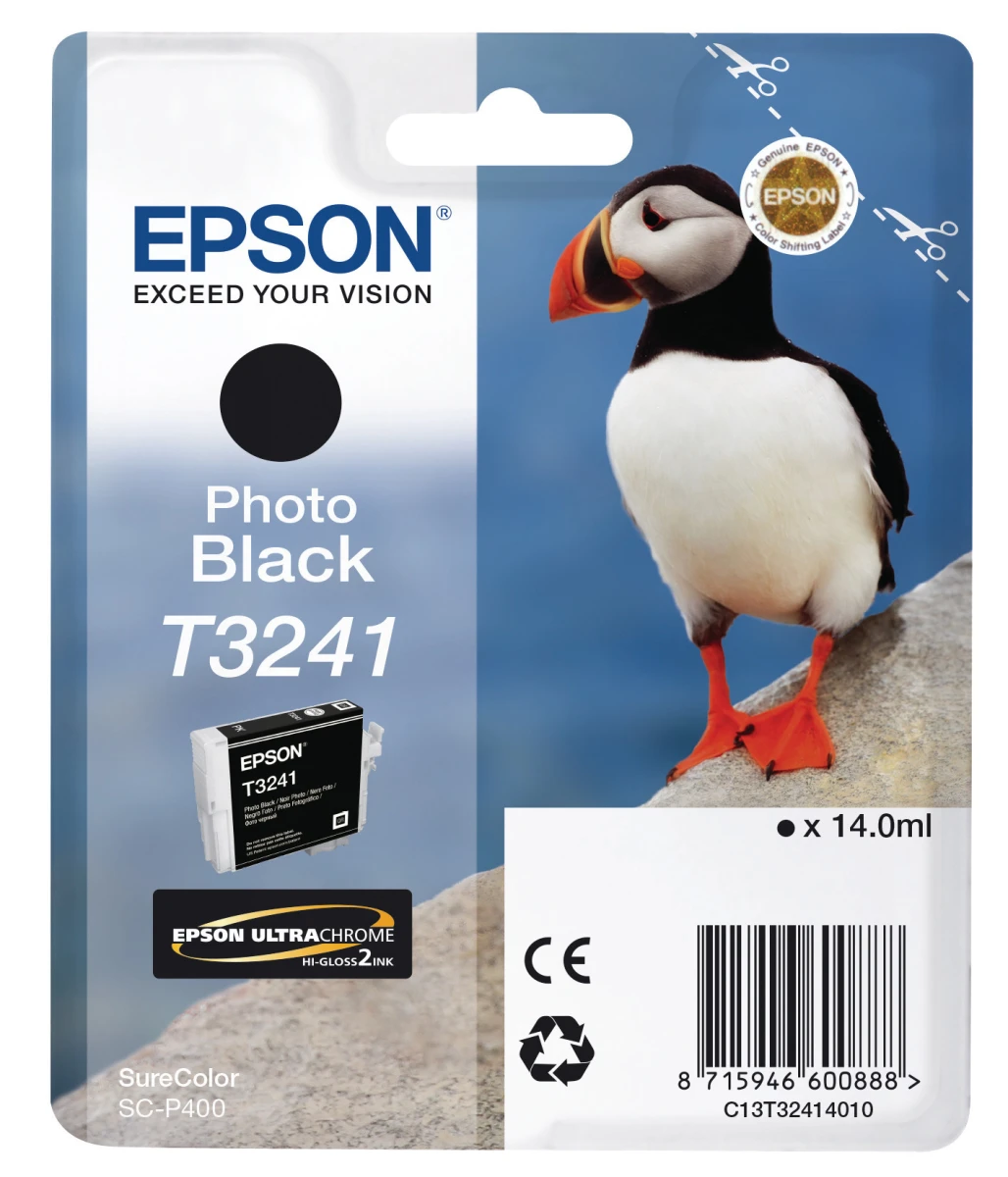 EPSON Tintenpatrone photo schwarz