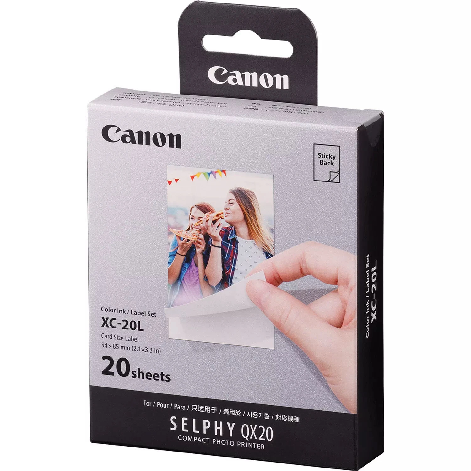 CANON Farbtinte/Kleberset 54x85mm