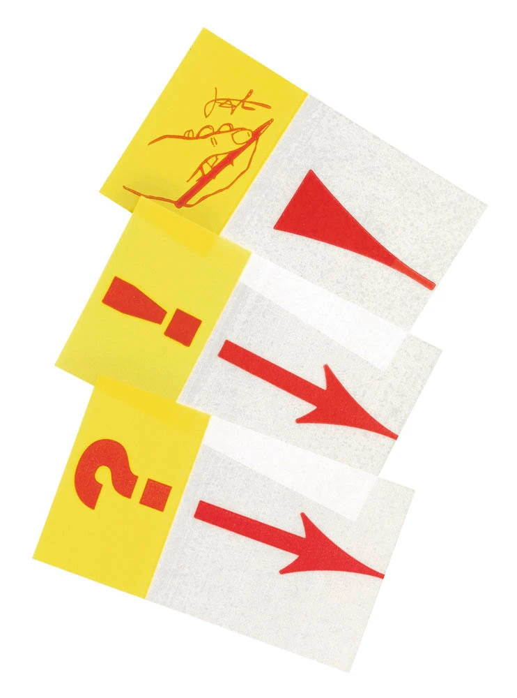 POST-IT Marque-pages Index Point d'Exclamation 50 feuilles