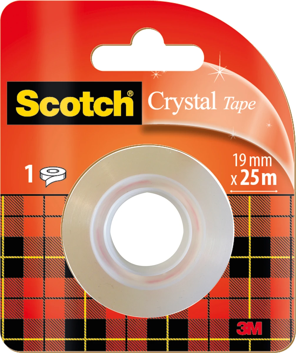 SCOTCH Rolle Crystal 600 19mmx25m