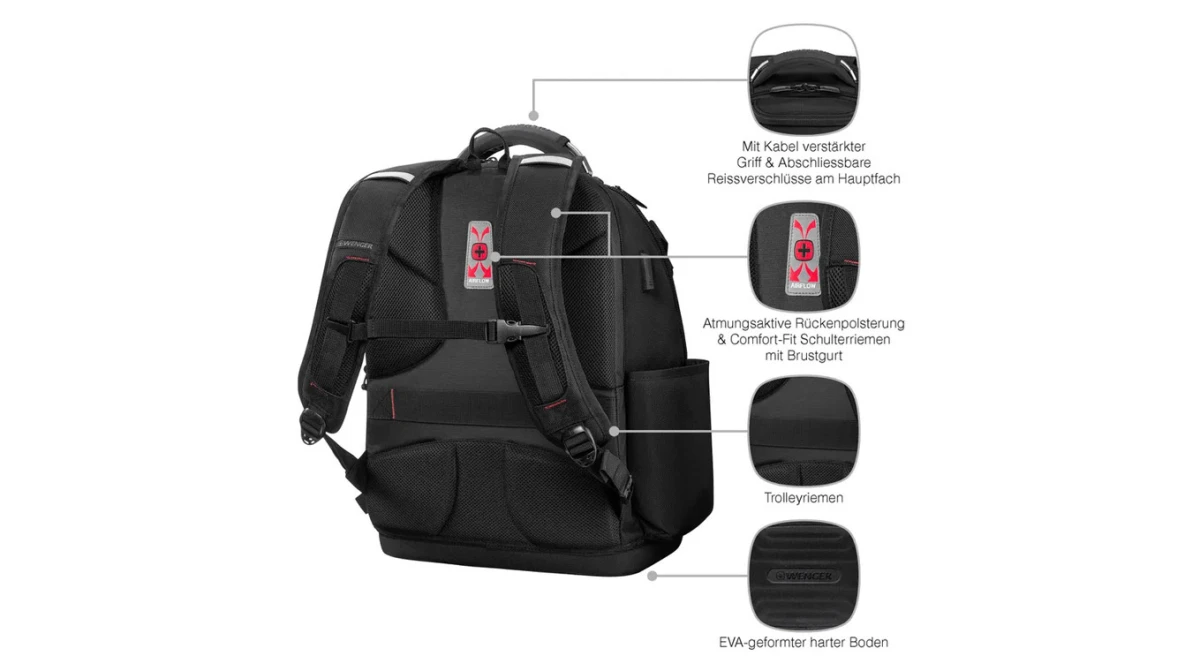 WENGER Tool Backpack PROFESSIONAL 653722