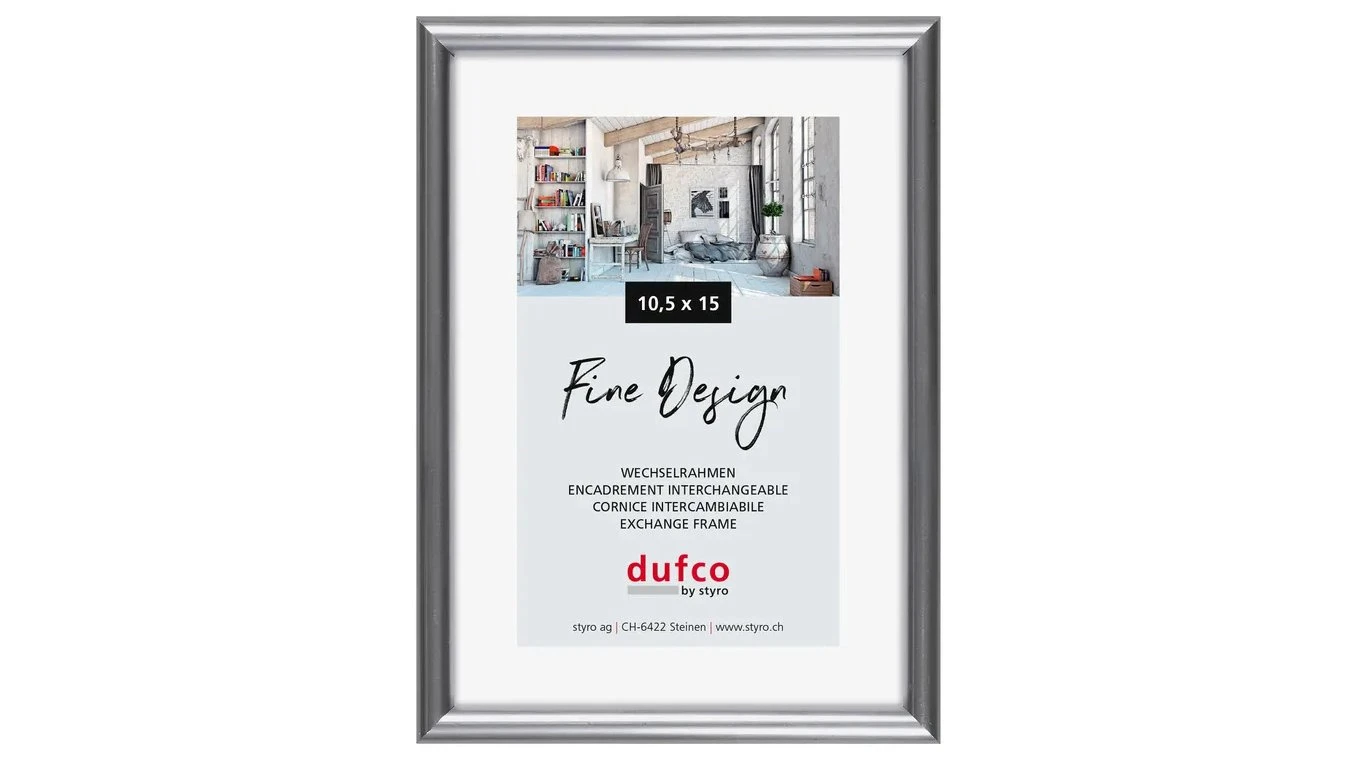 DUFCO Cadre photo PP "Fine Design" 10.5 x 15 cm
