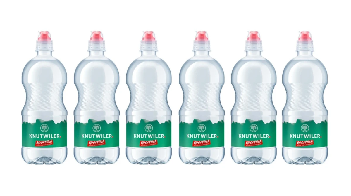 KNUTWILER Eau minérale non gazeuse Sportcap 6 x 750 ml
