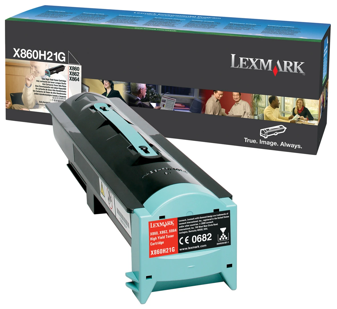 Lexmark X860H21G Toner schwarz