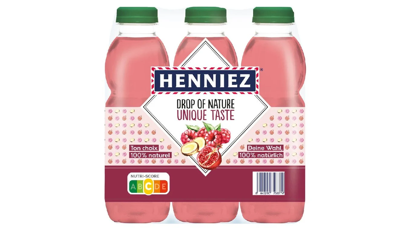 HENNIEZ Drop of Nature Himbeer 6 x 500 ml
