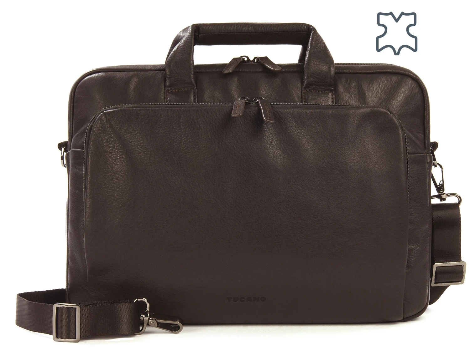 TUCANO One Premium Ledertasche MacBook/Notebook 15"