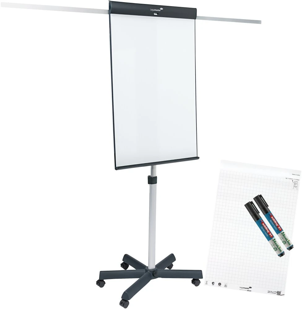 Legamaster SKETCH PRO flipchart mobile piétement en étoile