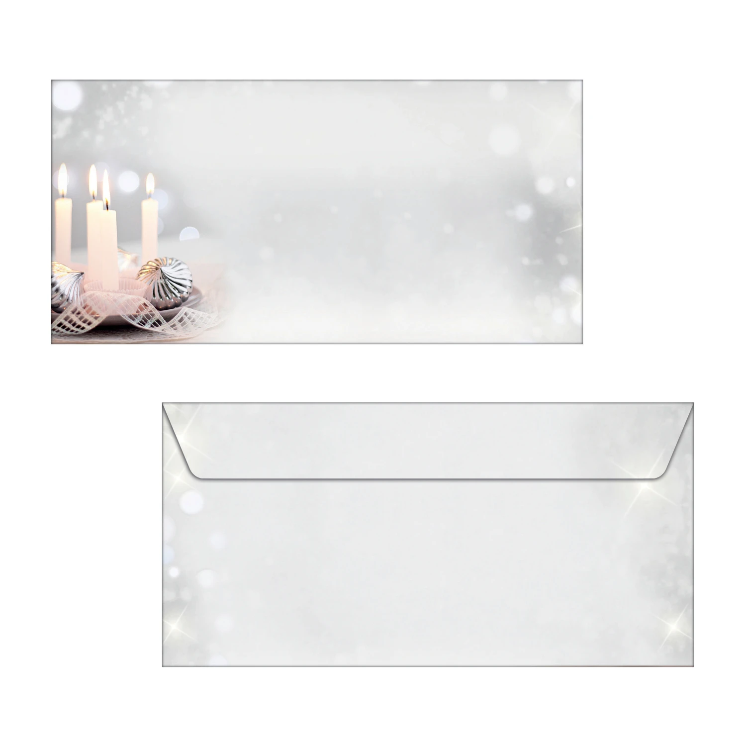 SIGEL DU178 Enveloppe Noël 11x22cm