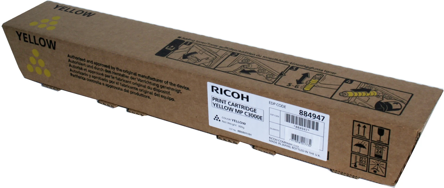 RICOH Toner yellow