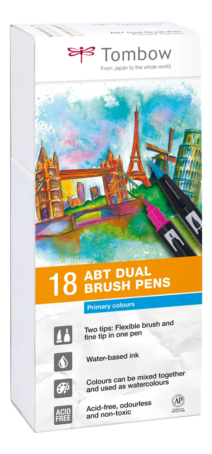TOMBOW ABT-18P-1 Dual Brush Pen