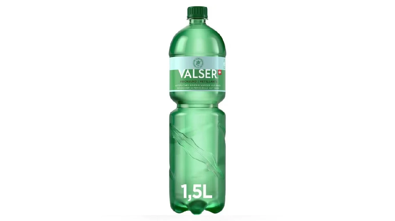 VALSER Eau minérale pétillante 6 x 1.5 litres
