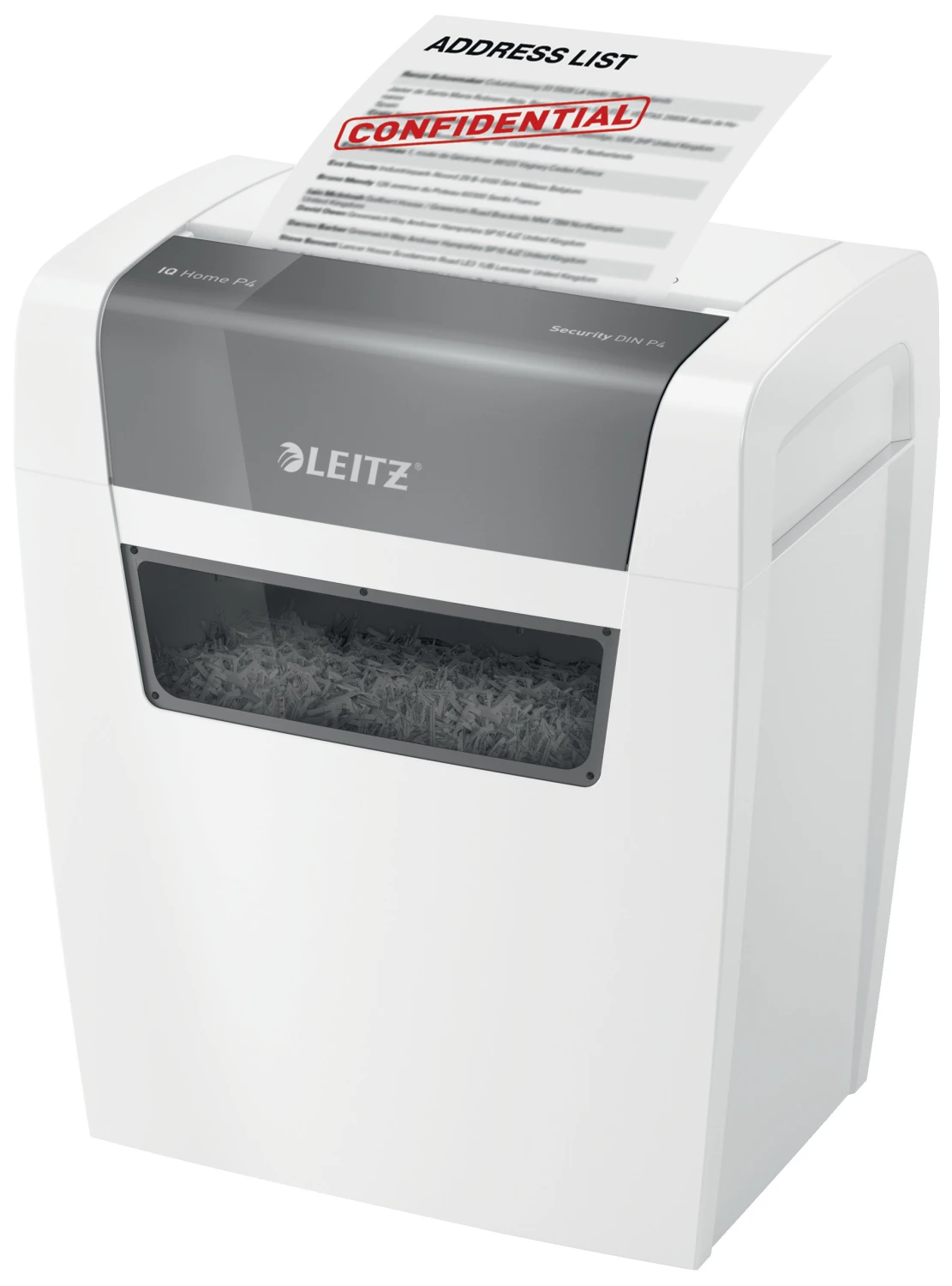LEITZ Destructeur de documents IQ Home, P-4, 15lt