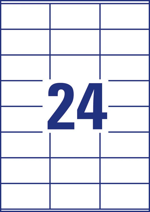 AVERY ZWECKFORM 3475 Etiketten, 70 x 36 mm, 100 Blatt