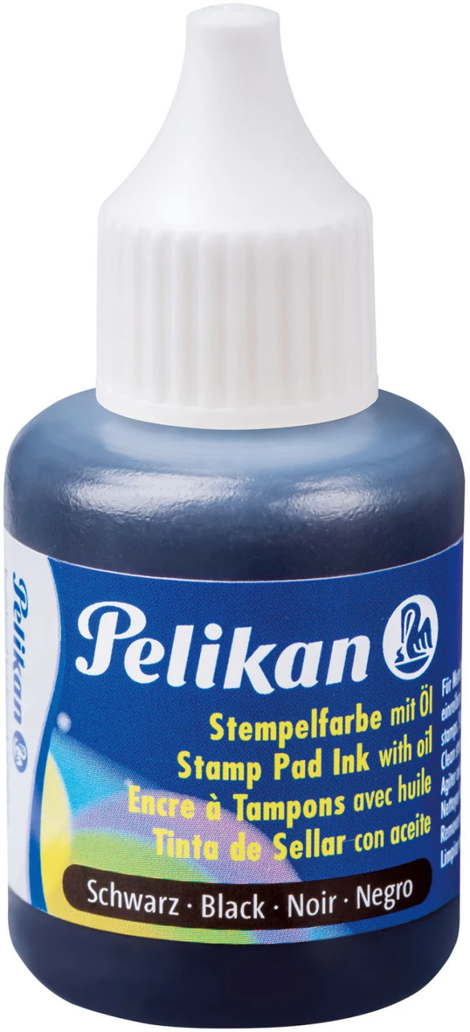 PELIKAN Stempelfarbe schwarz