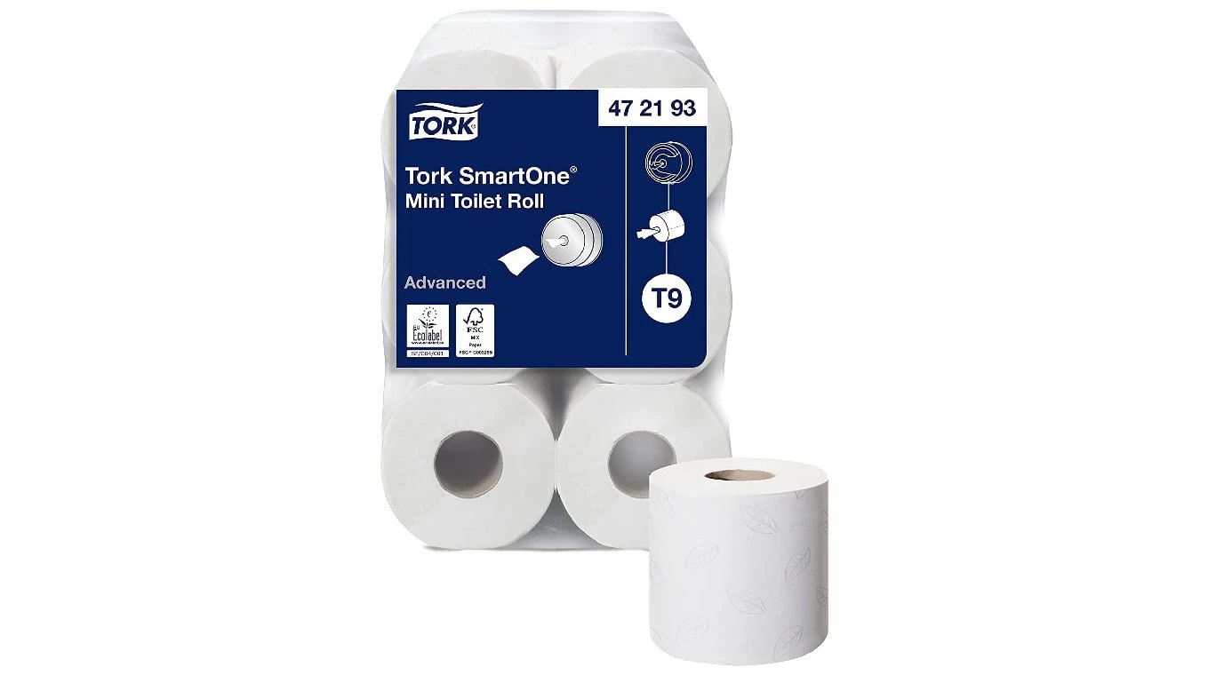 TORK Papier toilette Advanced SmartOne Jumbo Mini 2 couches, 12 rouleaux