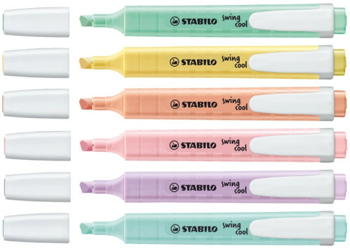 STABILO Swing cool Pastell 6 Stück