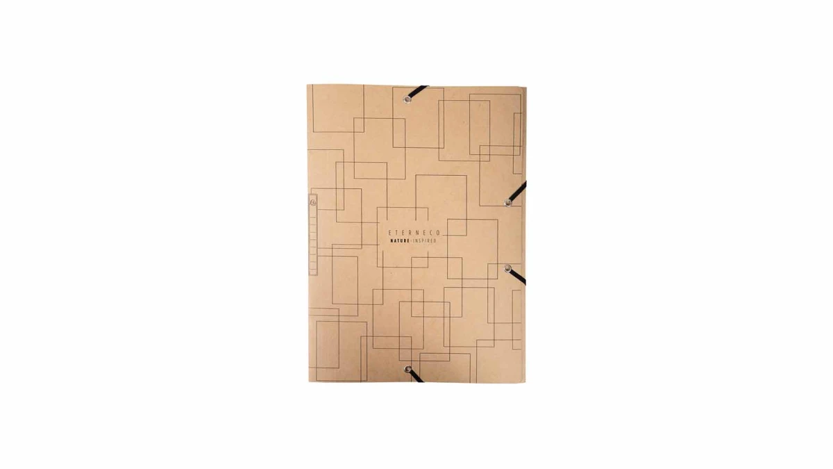 EXACOMPTA Sammelmappe mit Gummizug und 3 Klappen