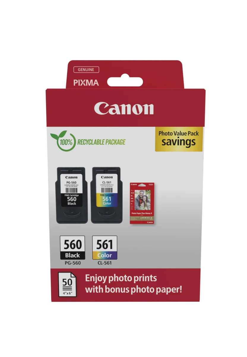 CANON Photo Value Pack schwarz/color