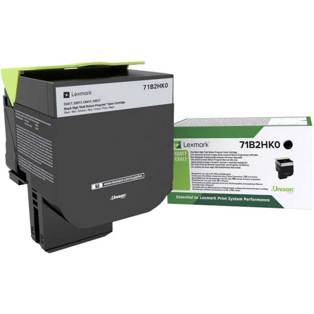 LEXMARK 6K Return Program Toner black (CS/CX417) 71B2HK0