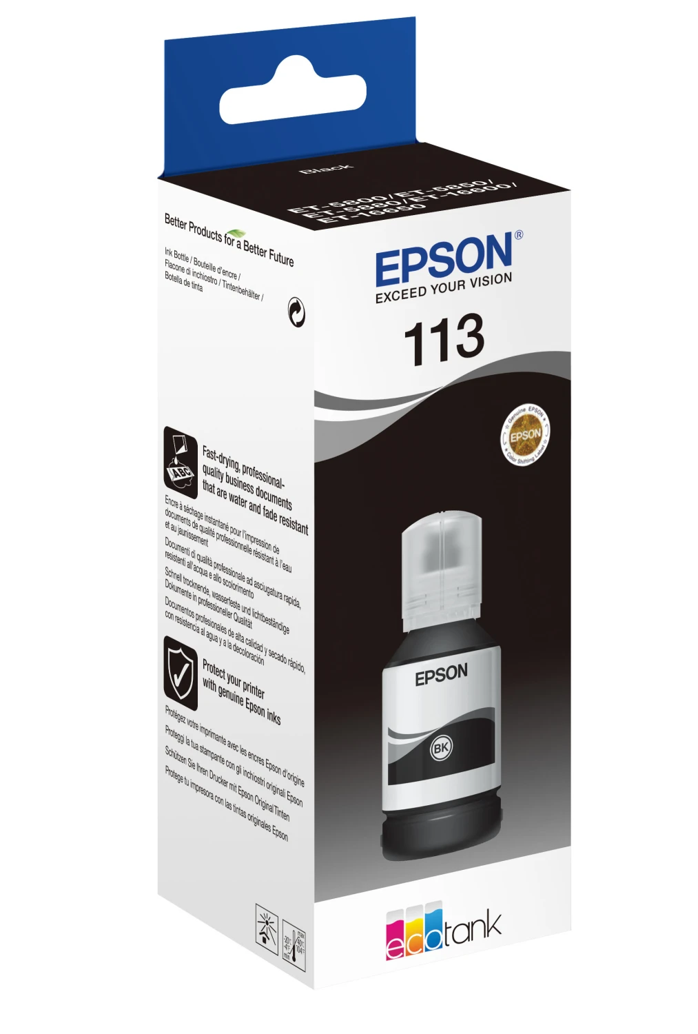 EPSON Tintenbehälter 113 schwarz