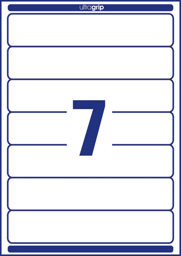 AVERY ZWECKFORM L4760-100 Étiquettes dorsales 192 x 38 mm