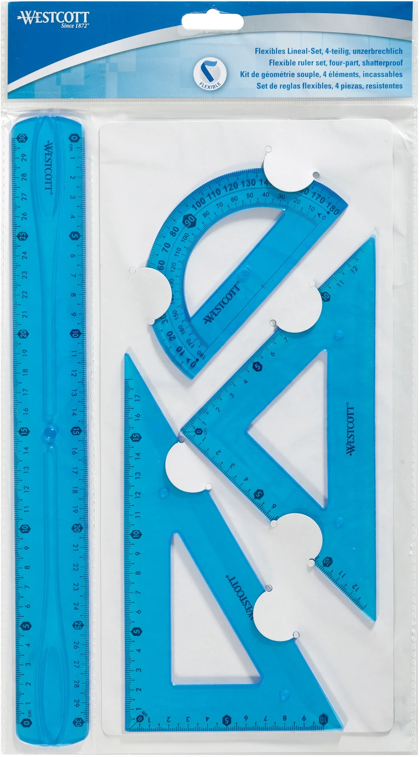 WESTCOTT Geometrie-Set Flexi
