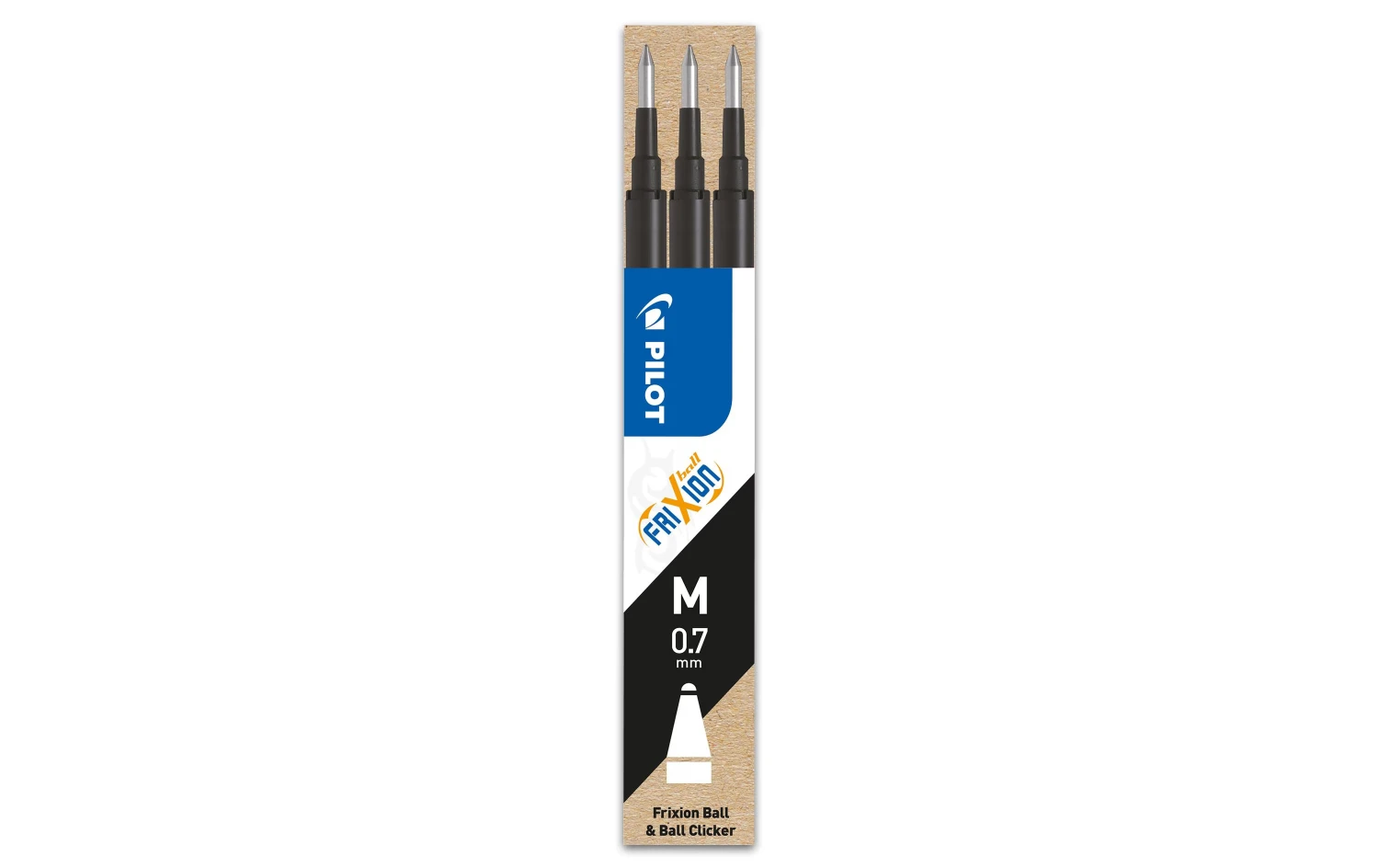 Pilot Patrone Frixion Refill 3 Stück, Blau