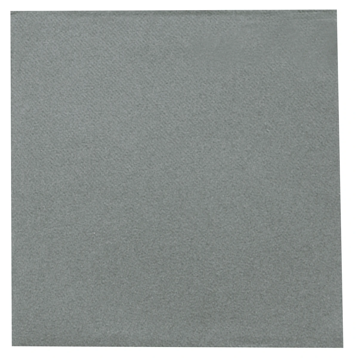 DENI meet Airlaid Servietten, grau, 40 x 40 cm, 1/4 Falz, Pack à 50 Stück