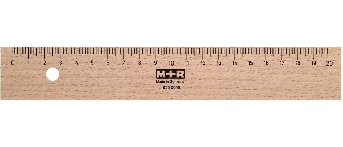 M+R Règle 20 cm