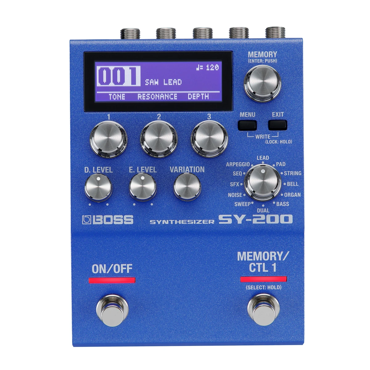 Boss SY-200 pédale compacte de synthétiseur
