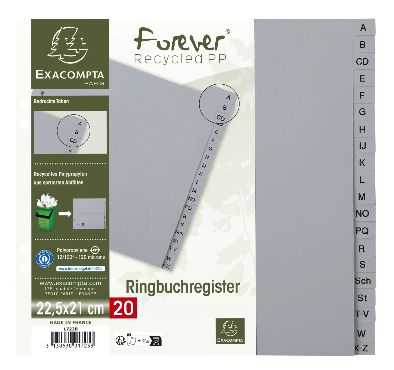 EXACOMPTA Répertoire A - Z