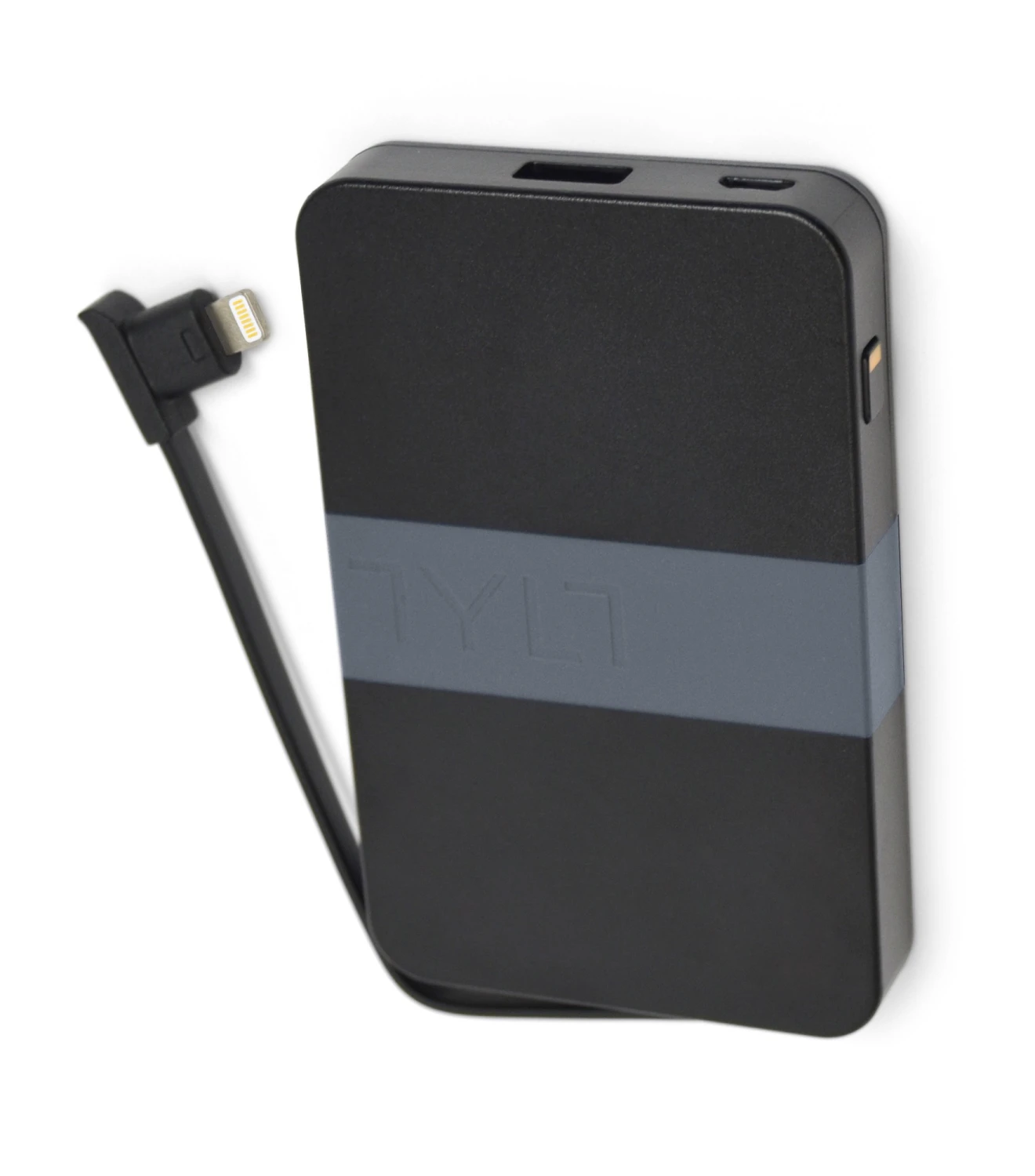 Batterie TYLT 3000mAh avec 2x 1.0A et connecteur Lightning intégré et