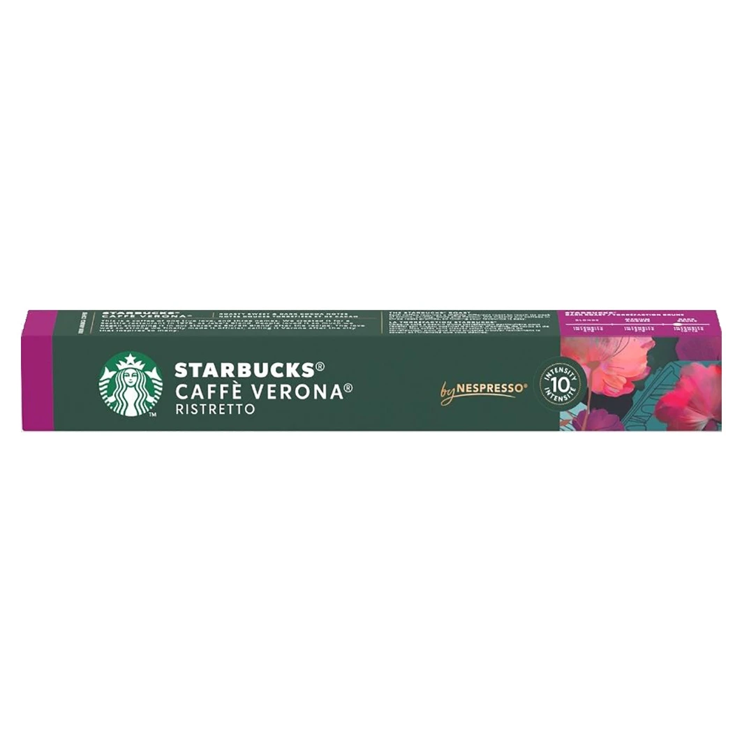 STARBUCKS Kaffeekapseln Caffè Verona Ristretto 12 x 10 Stück