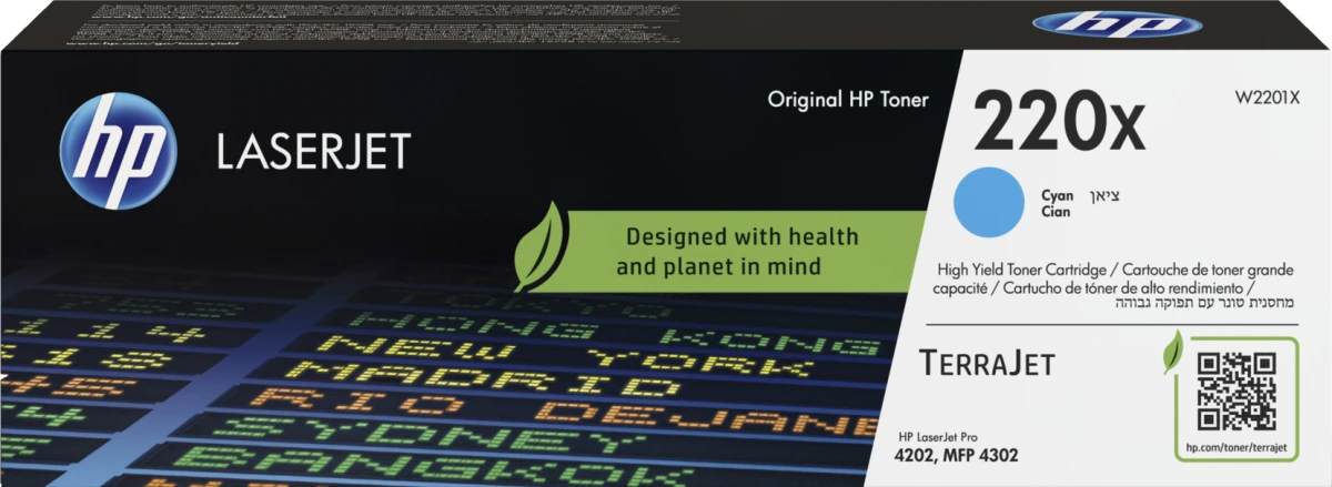 HP Toner-Modul 220X cyan