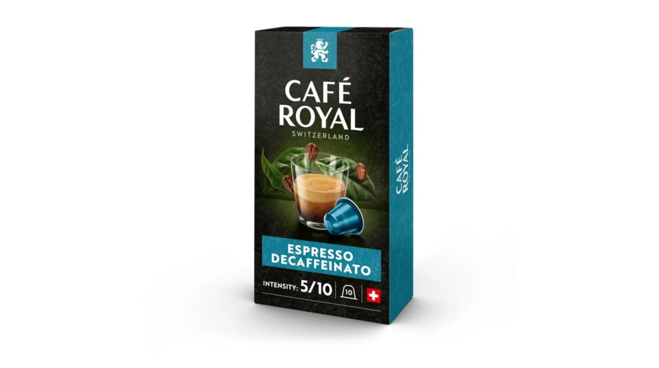 CAFÉ ROYAL Capsules de café Espresso Decaffeinato 10 pcs.