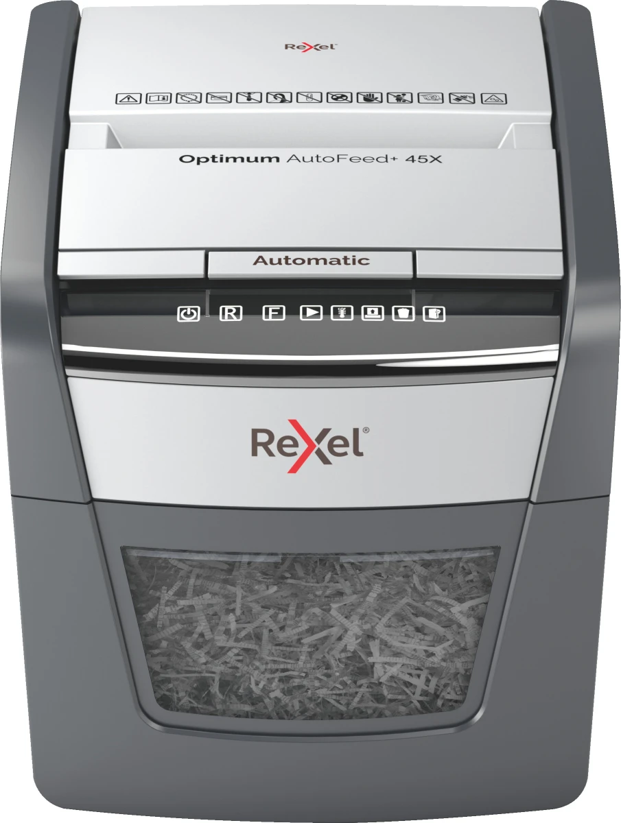 REXEL Destructeur documents Optimum AF+ 45X, P-4, 20lt